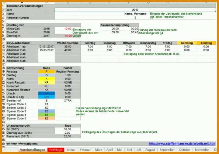 Modisch Excel Arbeitsstunden Berechnen Vorlage 1061x747