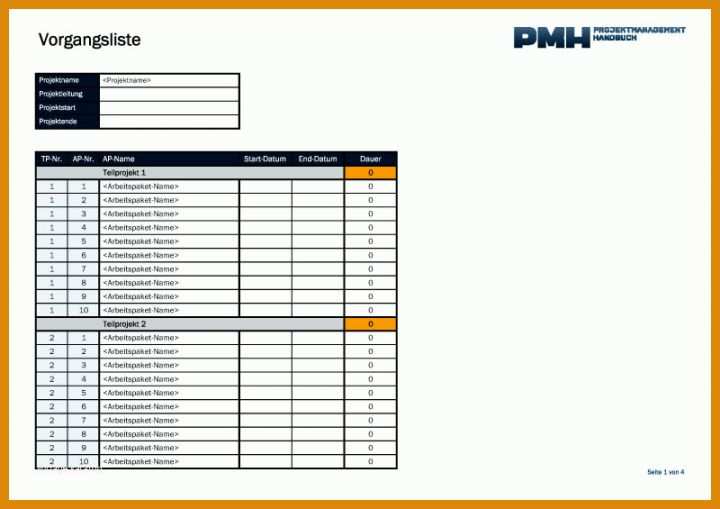 Tolle Projektmanagement Handbuch Vorlage 800x565