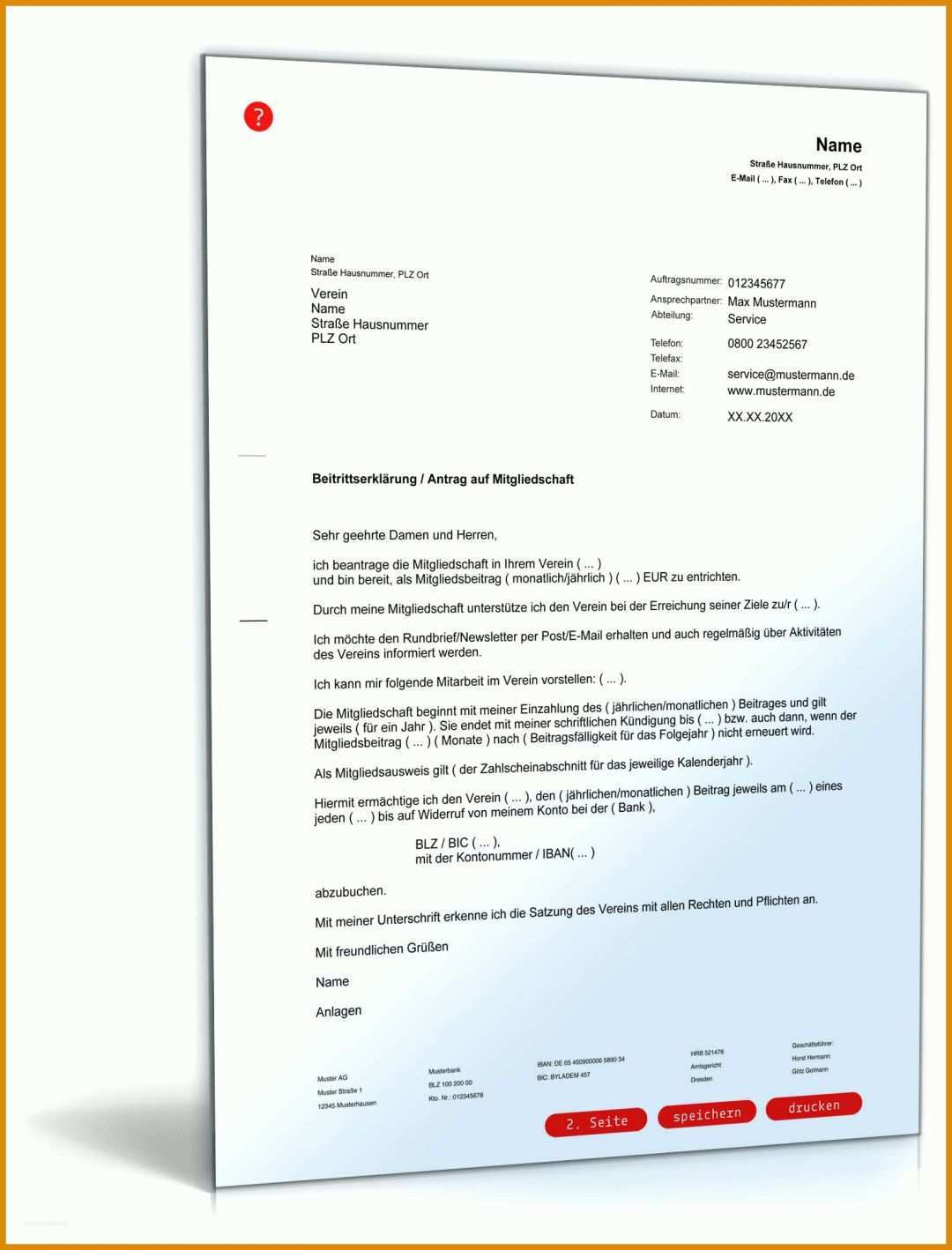 Hervorragend Vorlage Spendenbescheinigung Verein 1600x2100