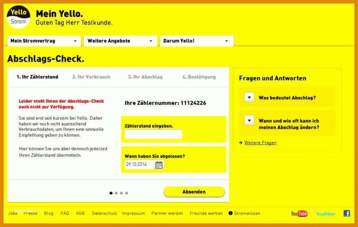 Spektakulär Yello Strom Kündigen Vorlage 993x630