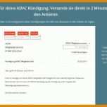 Erschwinglich Adac Auslandskrankenversicherung Kündigen Vorlage 800x464