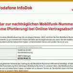 Staffelung Kündigung Klarmobil Rufnummernmitnahme Vorlage 731x511