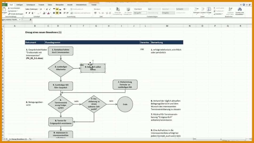 Bestbewertet Flussdiagramm Excel Vorlage Download 1280x720