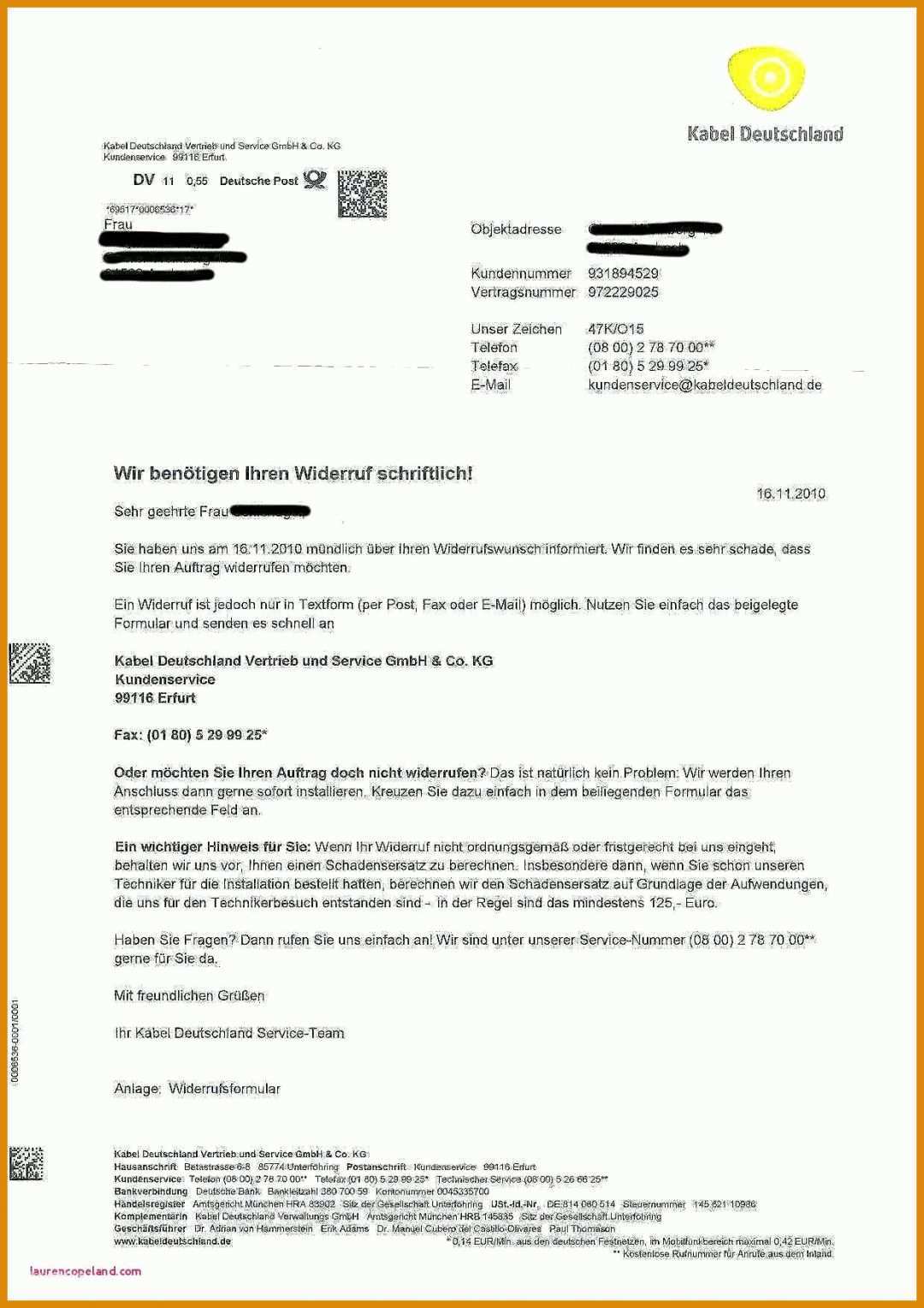 Am Beliebtesten Unitymedia Kündigung sonderkündigungsrecht Umzug Vorlage 1240x1753