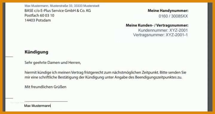 Bemerkenswert O2 Vertrag Kündigen Vorlage Rufnummernmitnahme 843x450