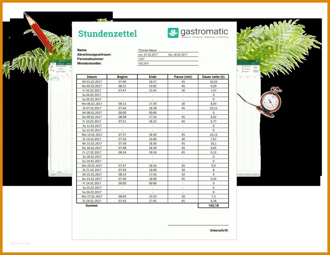 Spezialisiert Stundenzettel Vorlage Openoffice 1258x971