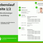 Außergewöhnlich Ausbildung Lebenslauf Vorlage 1000x820