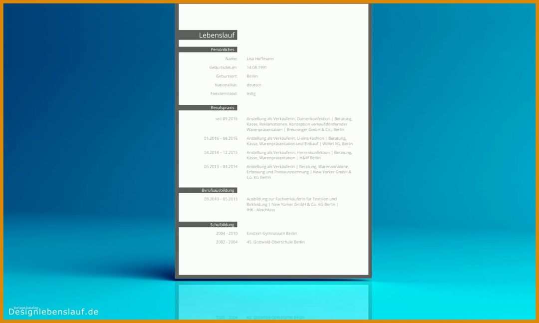 Ausnahmsweise Lebenslauf Schüler Vorlage Word 1600x958
