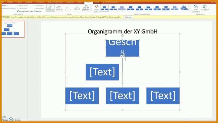 Singular Organigramm Vorlagen 1280x720
