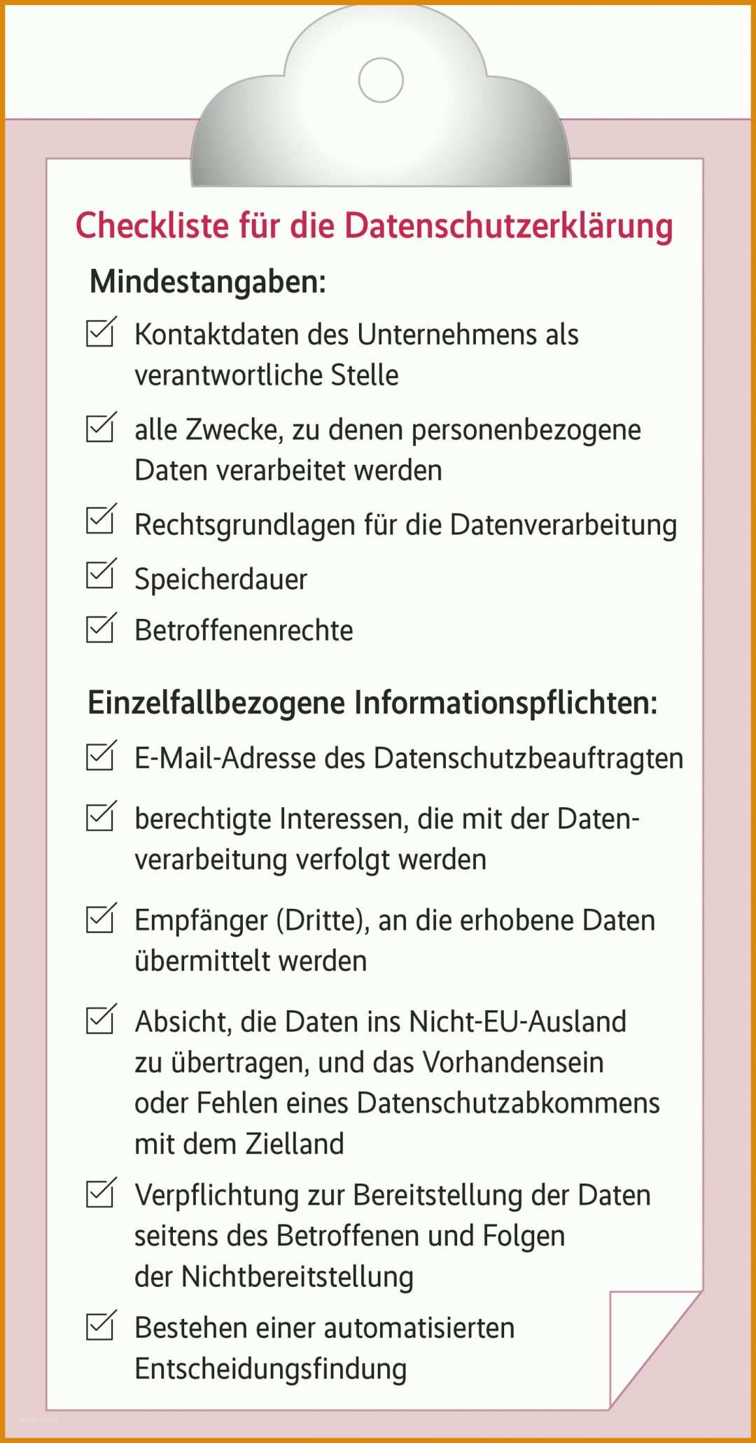 Spezialisiert Vorlage Datenschutzerklärung Nach Dsgvo 1482x2828