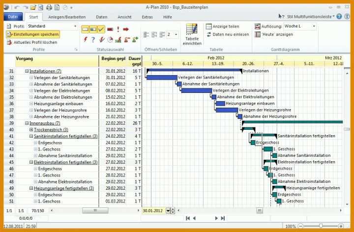 Bauzeitenplan Vorlage Excel Bauzeitenplan Vorlage Inspiration A Plan Projektmanagementexcel Bauzeitenplan Vorlage