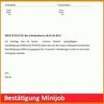 Angepasst Kündigung Minijob Vorlage Word 721x711