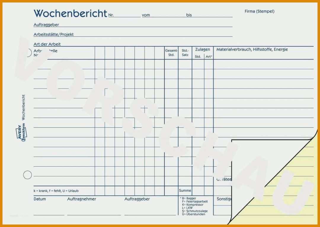 Am Beliebtesten Arbeitsbericht Vorlage 1280x909