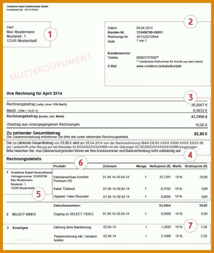 Größte Kabel Deutschland Kündigung Umzug Vorlage Pdf 730x862