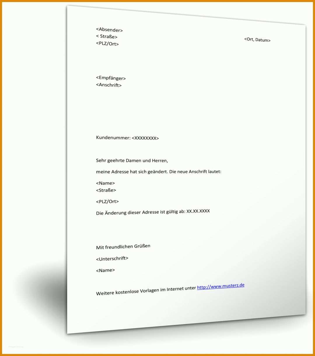 Bemerkenswert Umzug Neue Adresse Mitteilen Vorlage 1534x1735