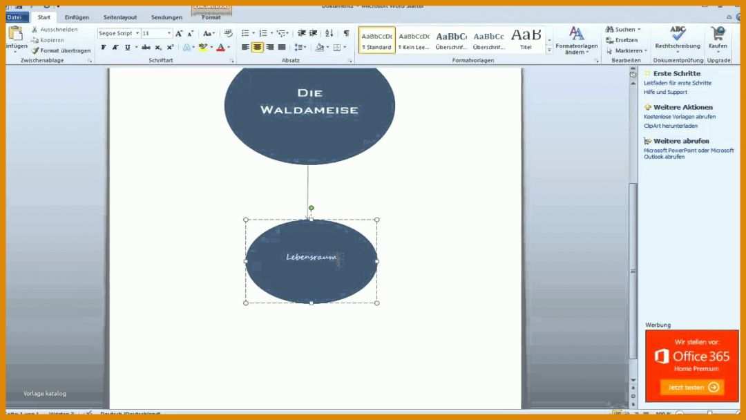 Spektakulär Vorlage Mindmap Word 1280x720