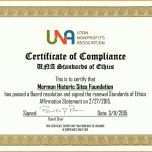 Selten Certificate Of Compliance Vorlage 3000x2294