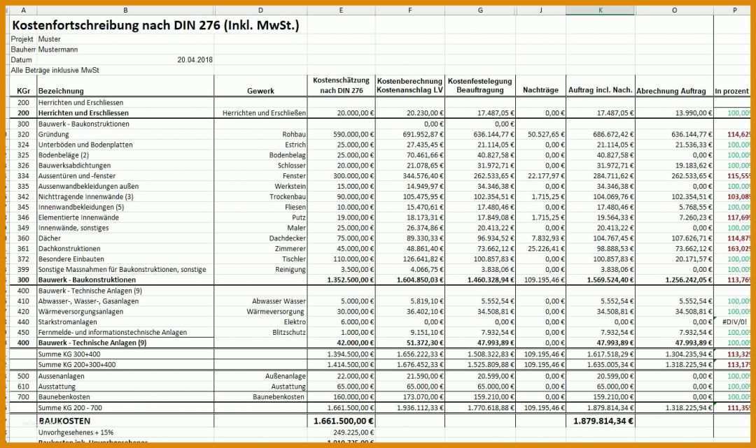 Ideal Din 277 Excel Vorlage 1379x819