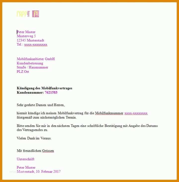 Unvergleichlich Telekom Festnetz Kündigung Vorlage Pdf 789x803