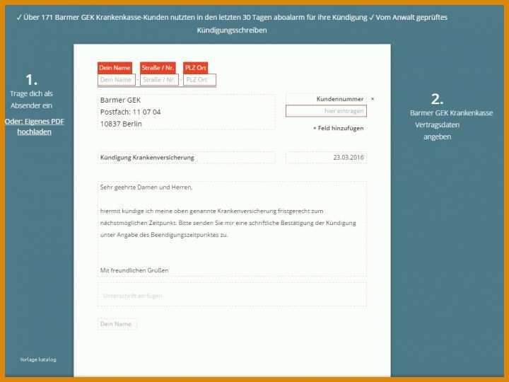Faszinieren Krankenkasse Kündigen Vorlage 1028x771