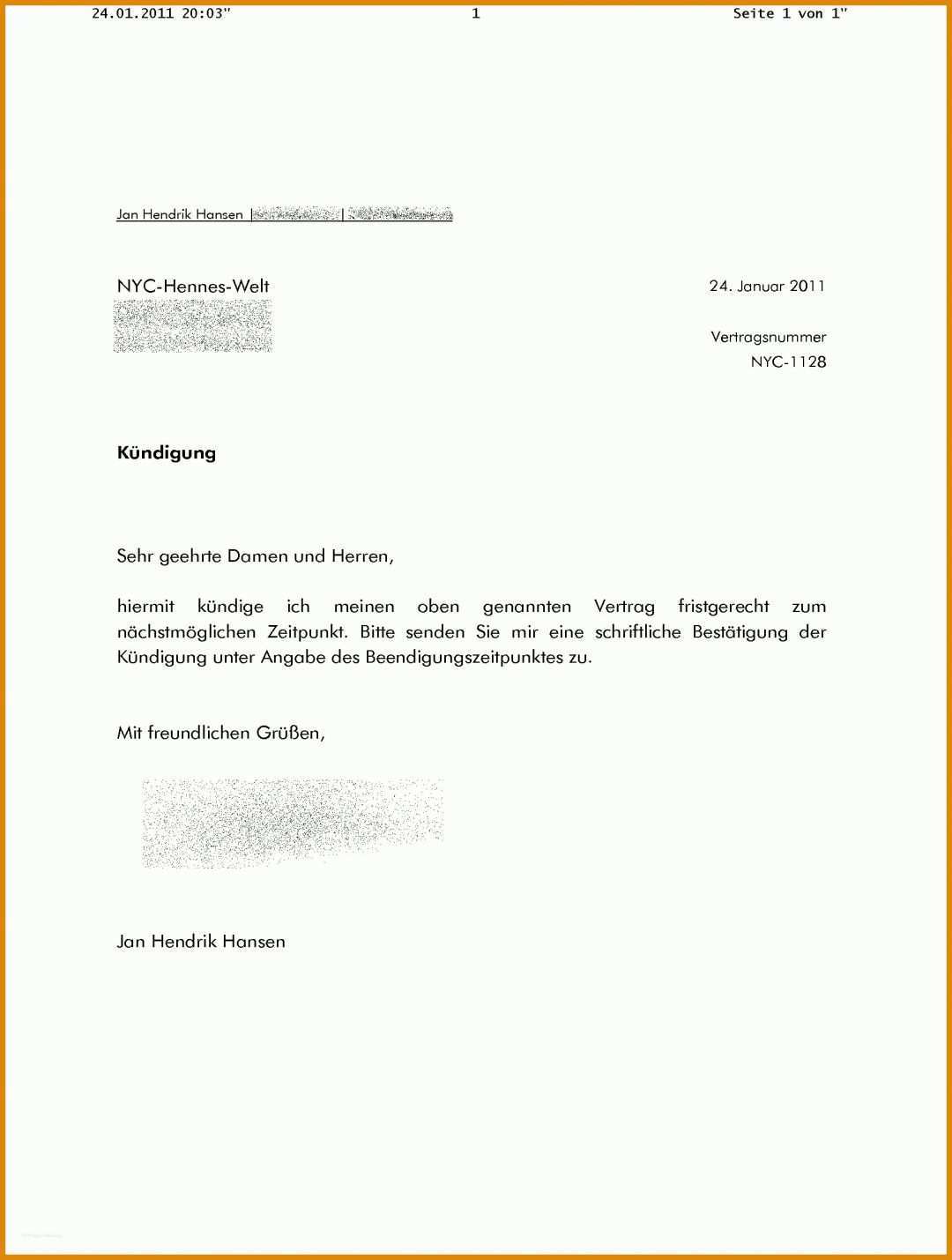 Perfekt Mcfit Kündigung Vorlage Pdf 1744x2308