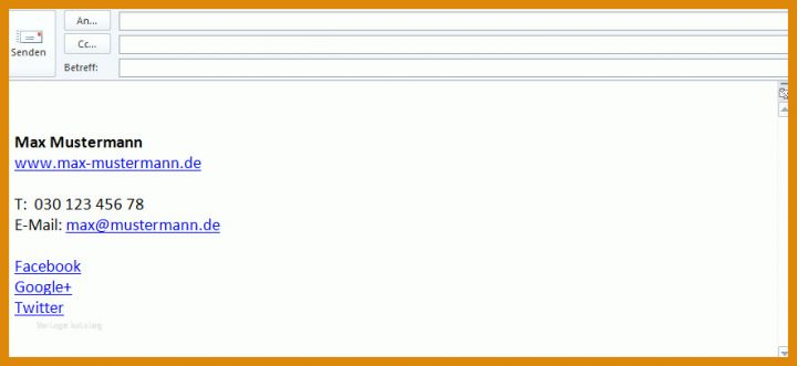 Erschwinglich Email Signatur Vorlage 884x407