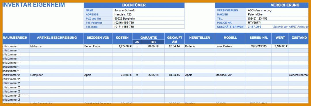 Unglaublich Warenbestand Excel Vorlage 1209x413