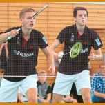 Allerbeste Badminton Turnier Vorlage 750x500