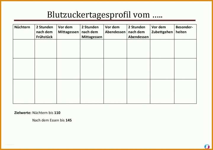 Wunderschönen Blutzucker Tabelle Vorlage 1754x1240