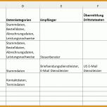 Angepasst Verarbeitungsverzeichnis Dsgvo Vorlage 2531x879