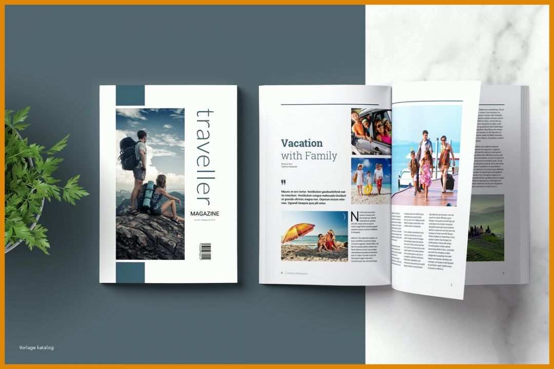 Exklusiv Magazin Vorlage Indesign 1170x780