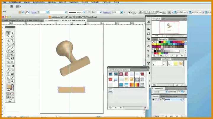 Außergewöhnlich Stempel Vorlage Illustrator 1280x720