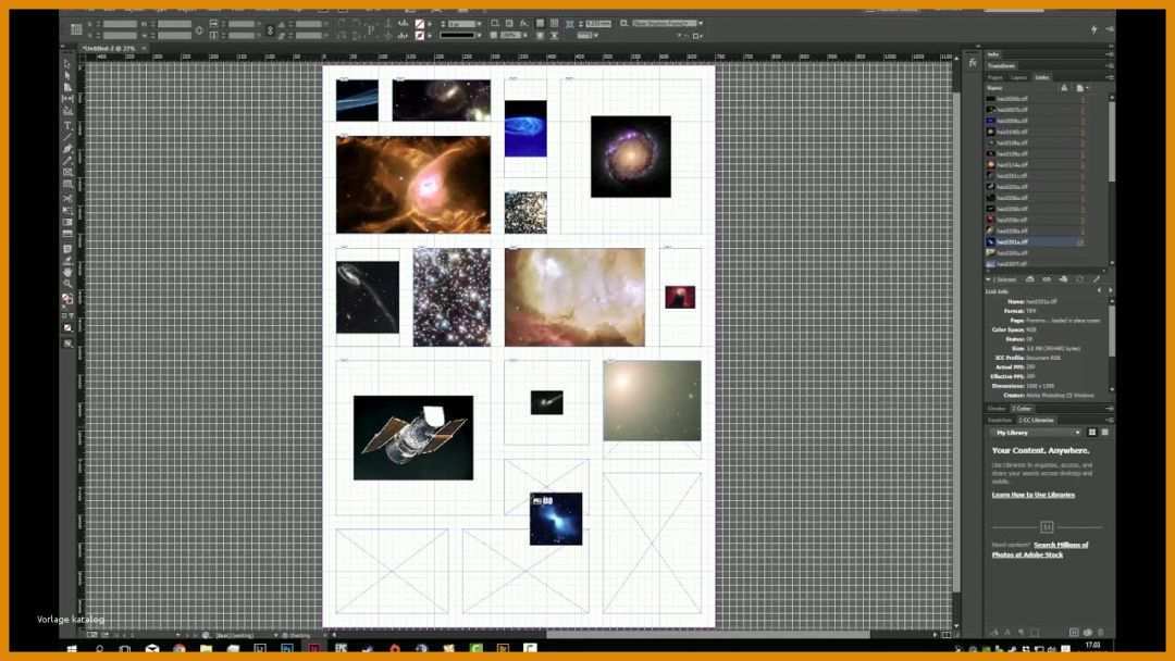 Beeindruckend Collage Vorlage Indesign 1280x720
