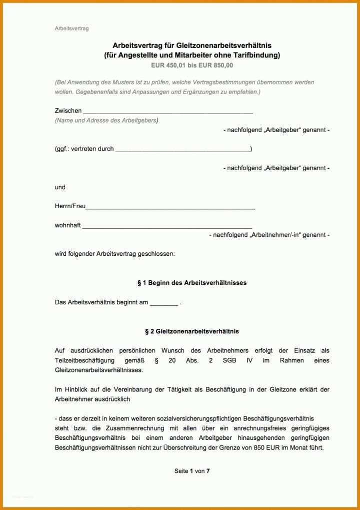 Ausgezeichnet Gmbh Geschäftsführervertrag Vorlage 1239x1754