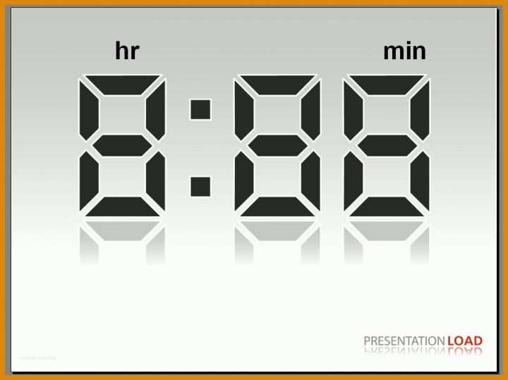 Bestbewertet Countdown Powerpoint Vorlage 1036x776