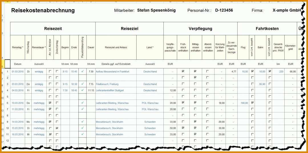 Kreativ Vorlage Reisekostenabrechnung Pdf 1904x949