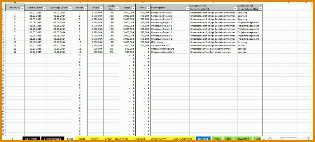 Atemberaubend Einnahmen überschuss Rechnung Vorlage Pdf 1438x648