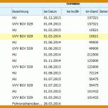 Schockieren Fuhrparkverwaltung Excel Vorlage 758x405