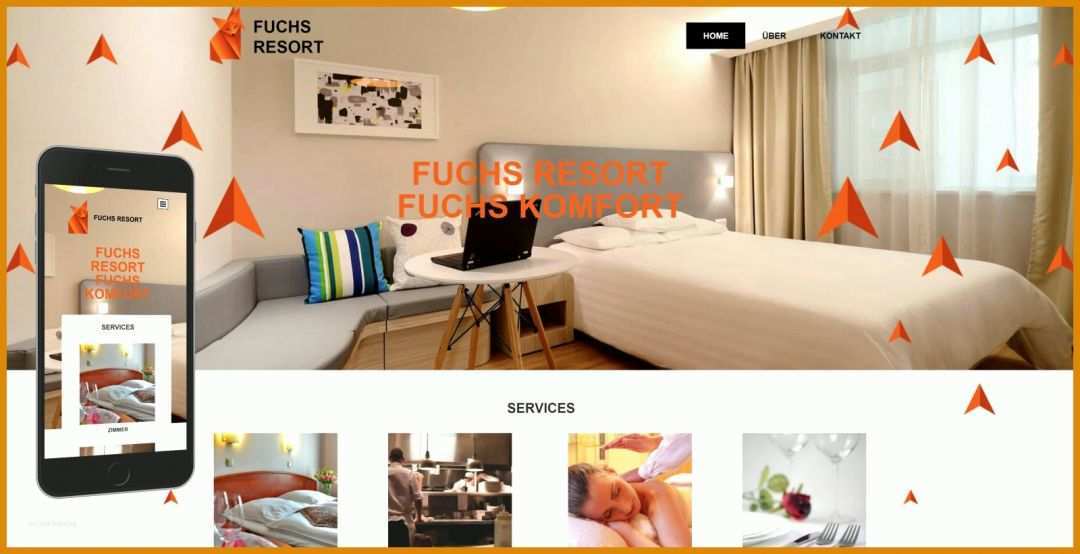 Fantastisch Hotel Homepage Vorlagen 1600x821