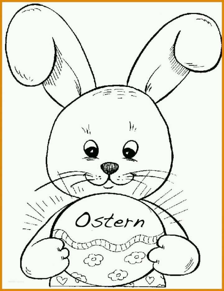 Allerbeste Osterhase Zum Basteln Vorlage 1067x1389