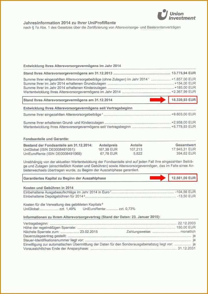 Außergewöhnlich Riester Rente Kündigen Vorlage 2479x3504