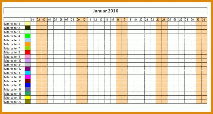 Bestbewertet Excel Urlaubsplaner Vorlage 1016x542