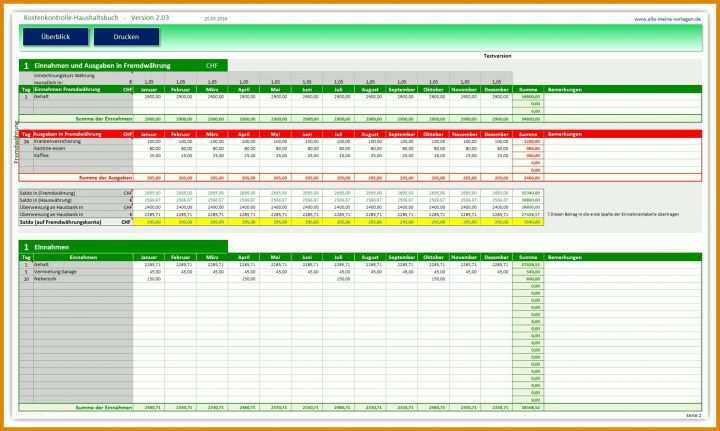 Haushaltsbuch Excel Vorlage Kostenlos 2019 Haushaltsbuch Excel Vorlage Kostenlos 2018 Neu Kostenkontrolle 3