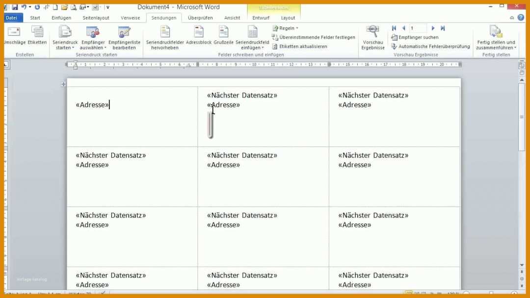 Wunderbar Etiketten Vorlage Word 1280x720