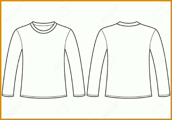 Pullover Design Vorlage: 11 Ideen (2019 Update) - Muster & Vorlagen