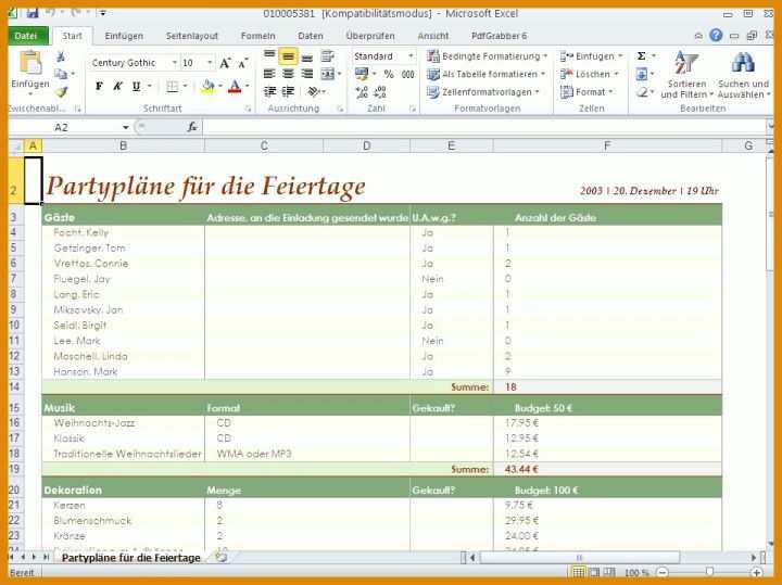 Modisch Speiseplan Erstellen Vorlage 960x719