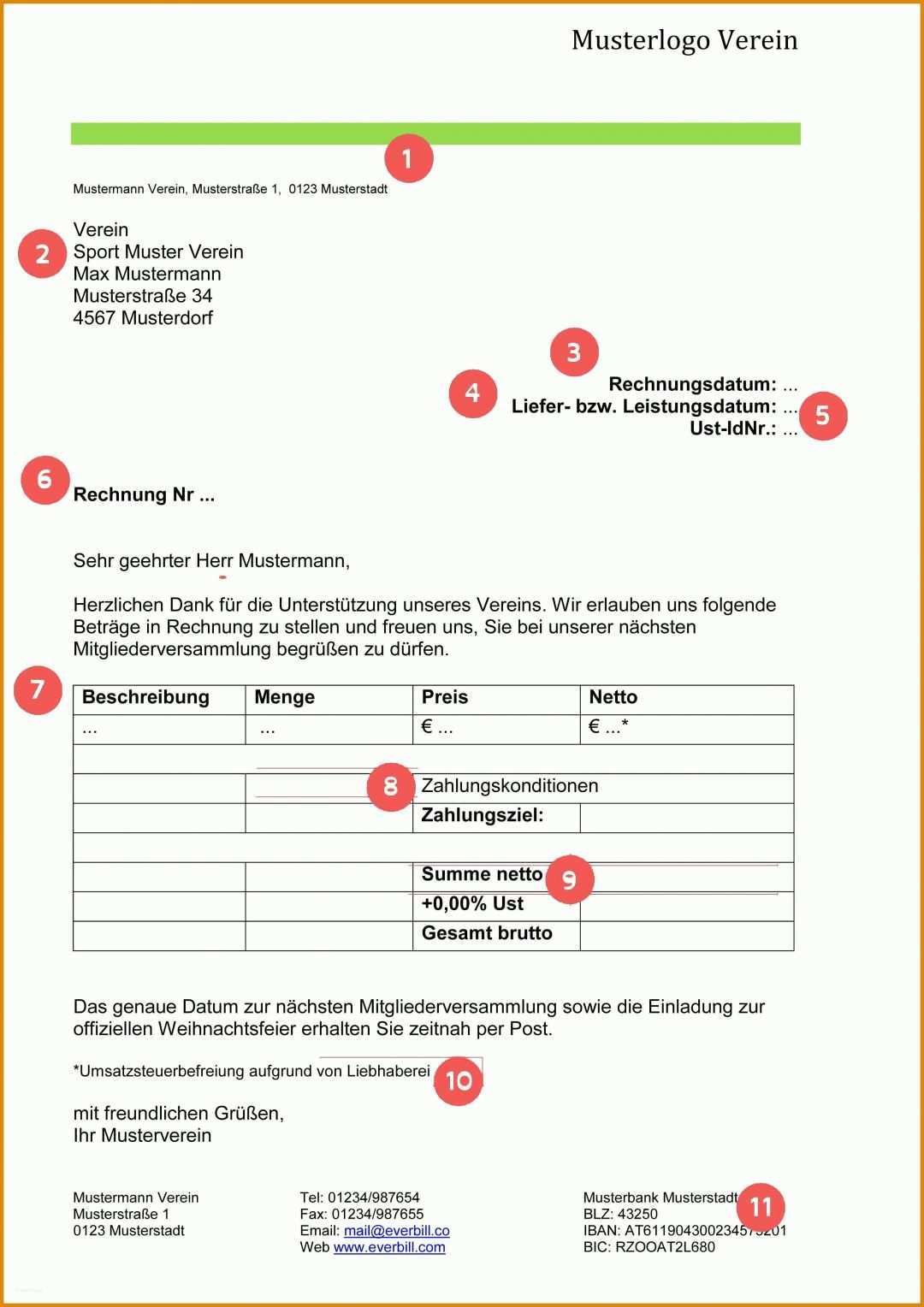 Spezialisiert Weiterbelastung Rechnung Vorlage 2480x3508