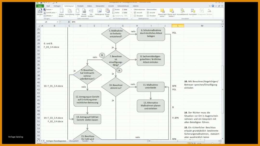 Perfekt Flussdiagramm Excel Vorlage Download 1280x720