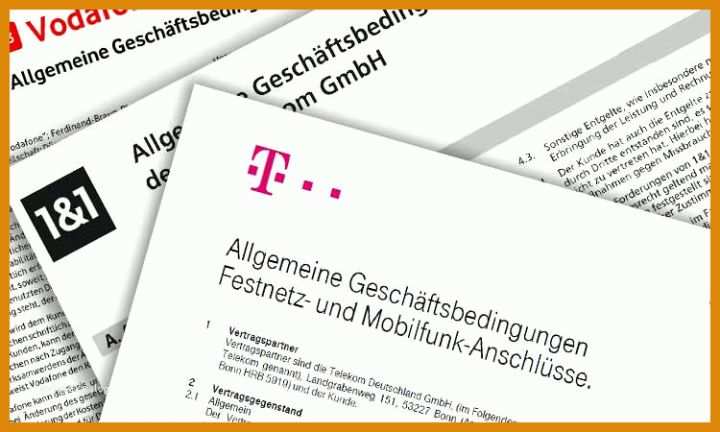 Empfohlen Sonderkündigungsrecht Telekom Vorlage 750x450