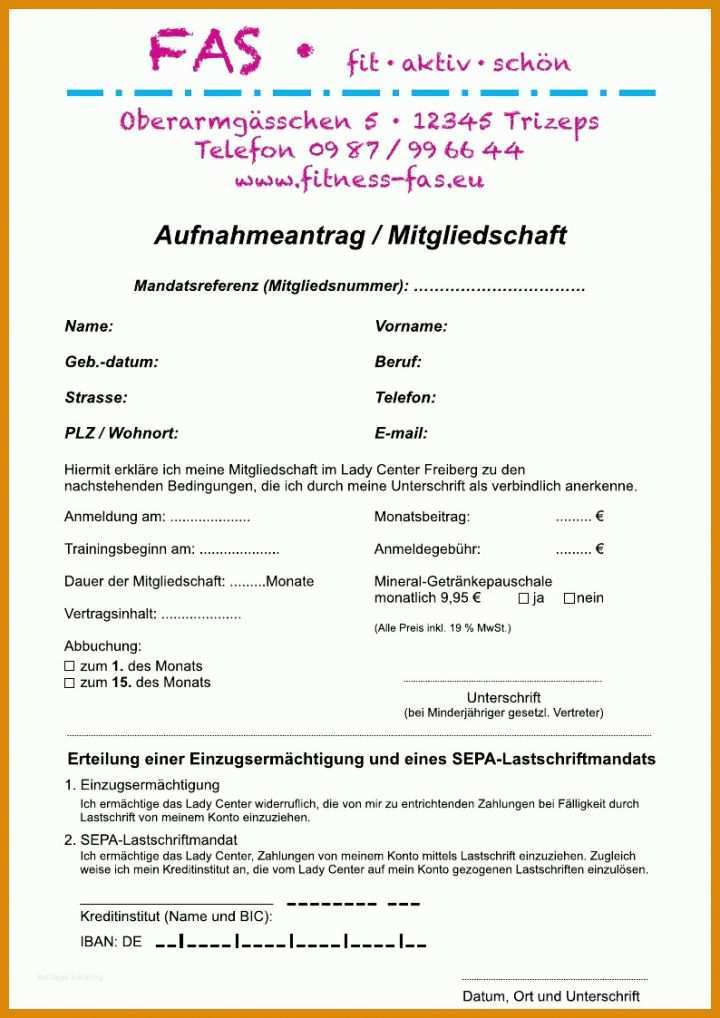 Tolle Kündigung Fitnessstudio Vorlage Pdf 794x1123